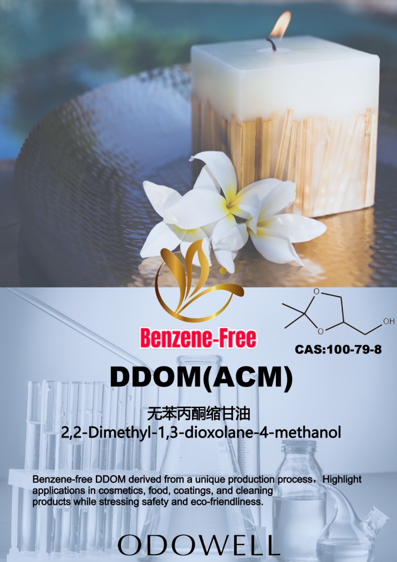 Estudo de caso de aplicação do solvente da indústria de fragrâncias: foco em práticas inovadoras do DDOM (ACM)