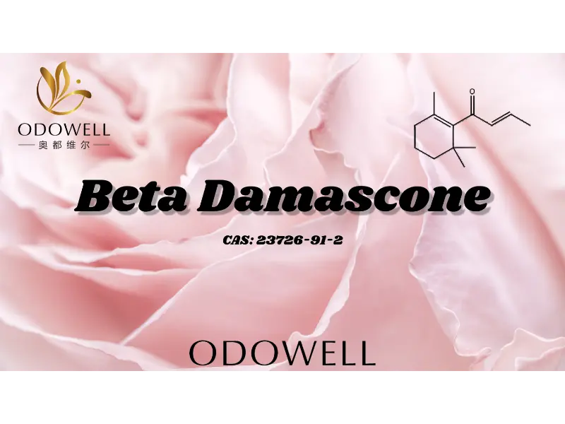 Beta Damascone – Poderosa cetona rosa da ODOWELL para profundidade floral frutada