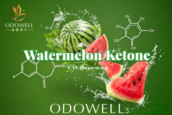 ODOWELL lança cetona de melancia: aroma fresco de melancia para design moderno de fragrâncias