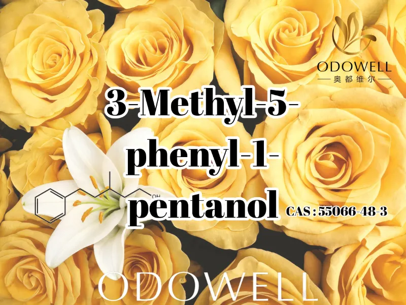 ODOWELL recomenda 3-metil-5-fenil-1-pentanol para aplicações de fragrâncias florais frescas e semelhantes a rosas