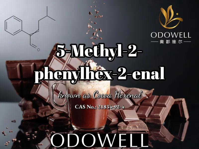 ODOWELL recomenda 5-metil-2-fenilhex-2-enal para aplicações em cacau, chocolate e mocha