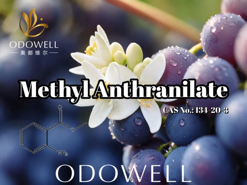 ODOWELL recomenda antranilato de metila para aplicações em uva, flor de laranjeira e néroli